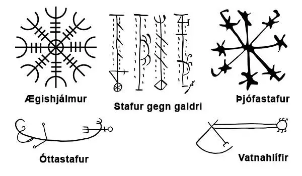 otros simbolos vikingos